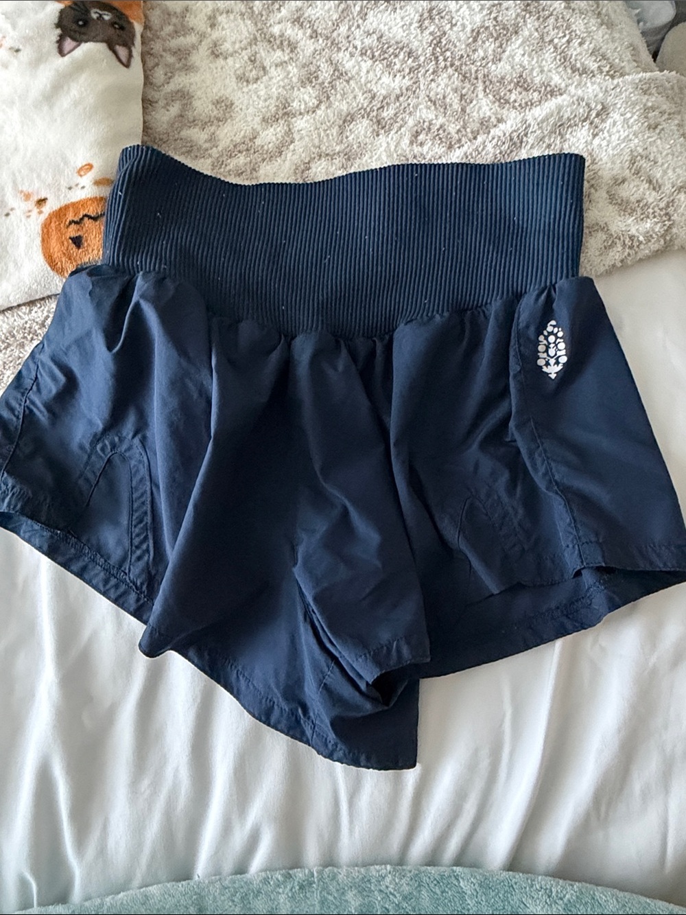 Free People Carpe Diem Shorts - Navy